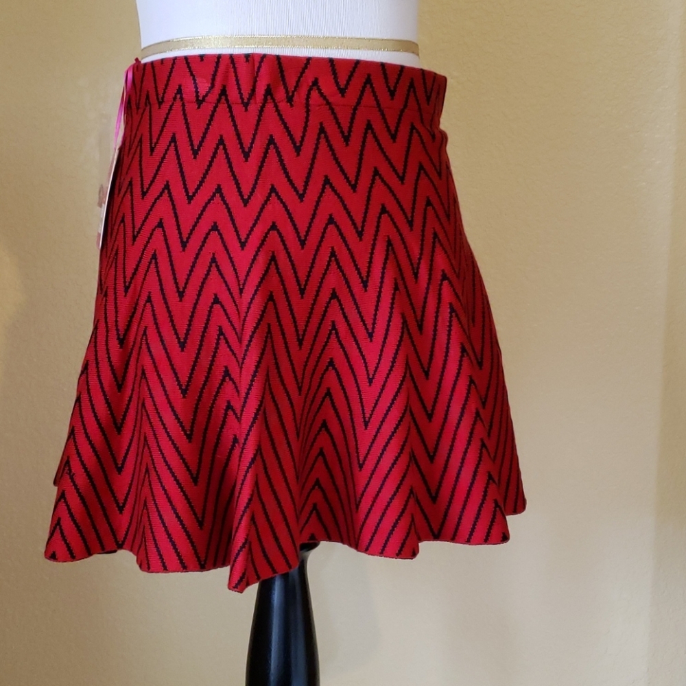 Candies knit fit and flare skirt